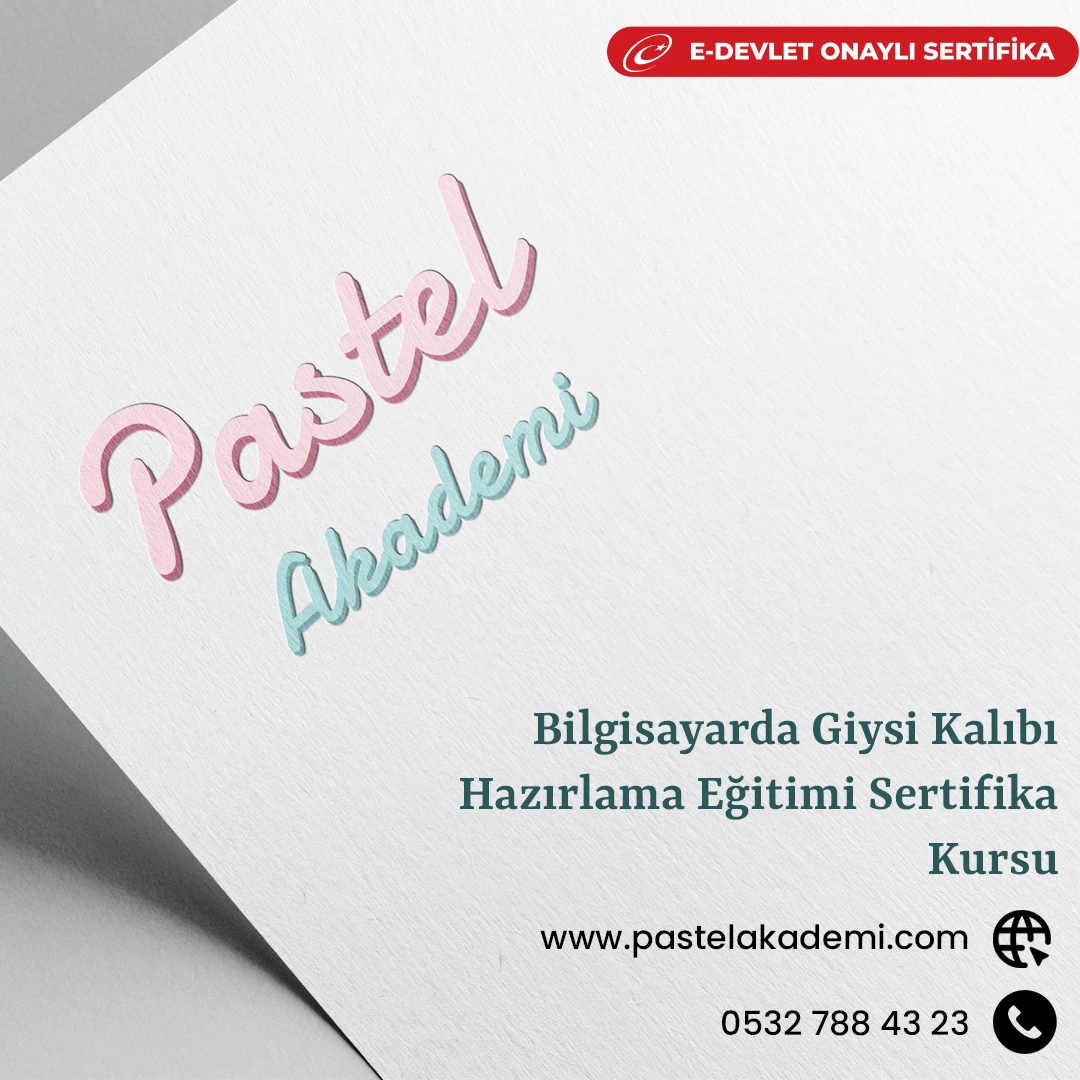 Bilgisayarda Giysi Kalıbı Hazırlama Eğitimi Sertifika Kursu