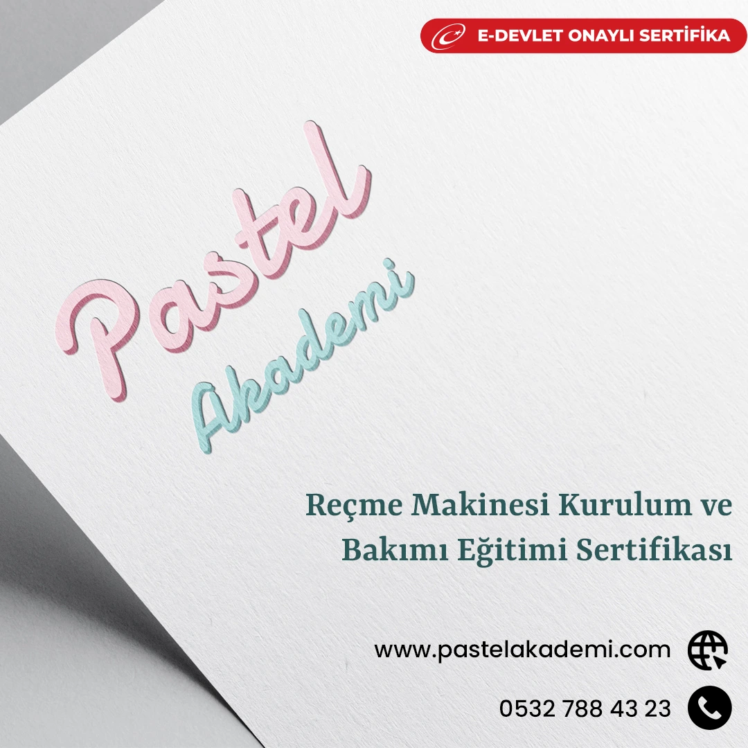 Reçme Makinesi Kurulum ve Bakımı Eğitimi Sertifikası